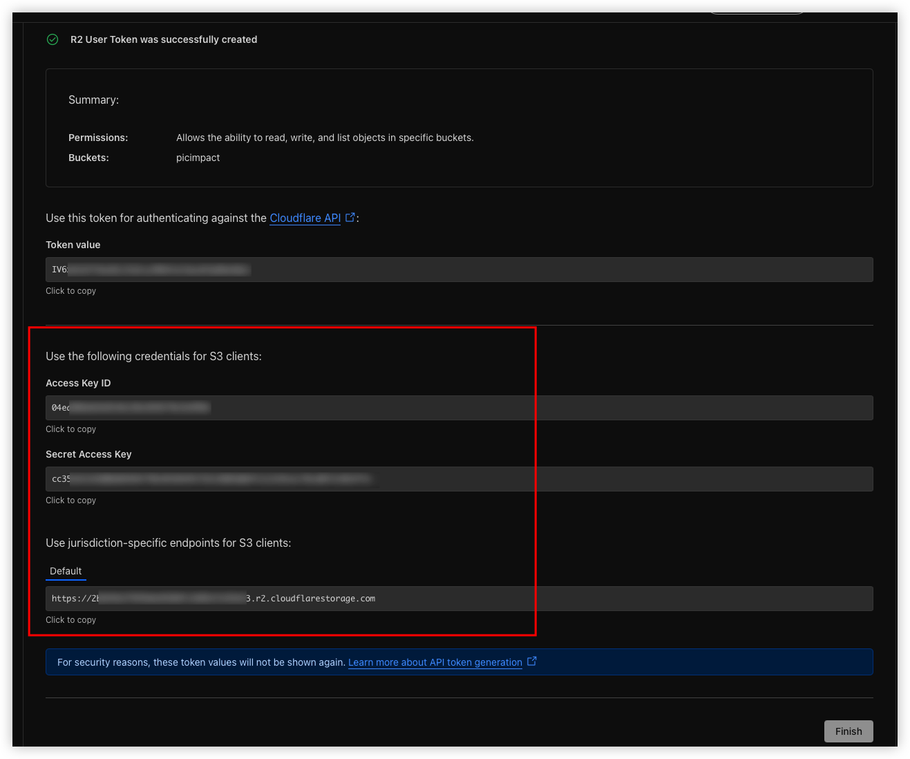 API information