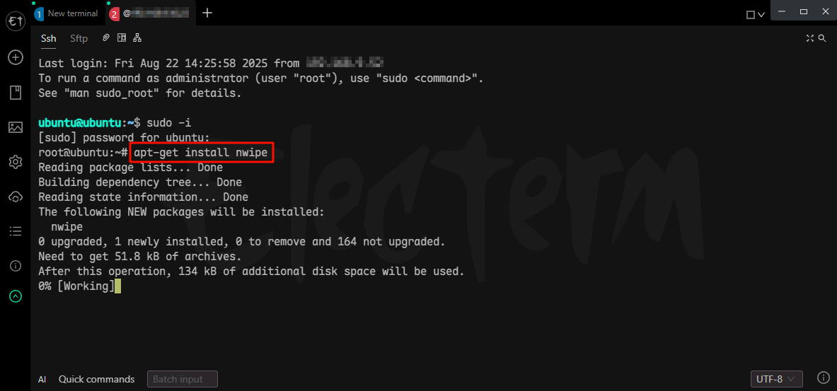 Package-manager installation