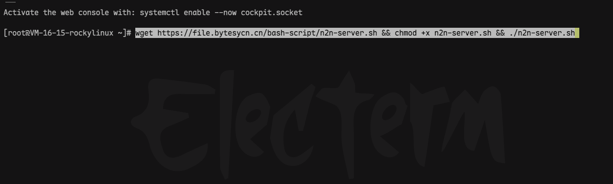 One-click installation script