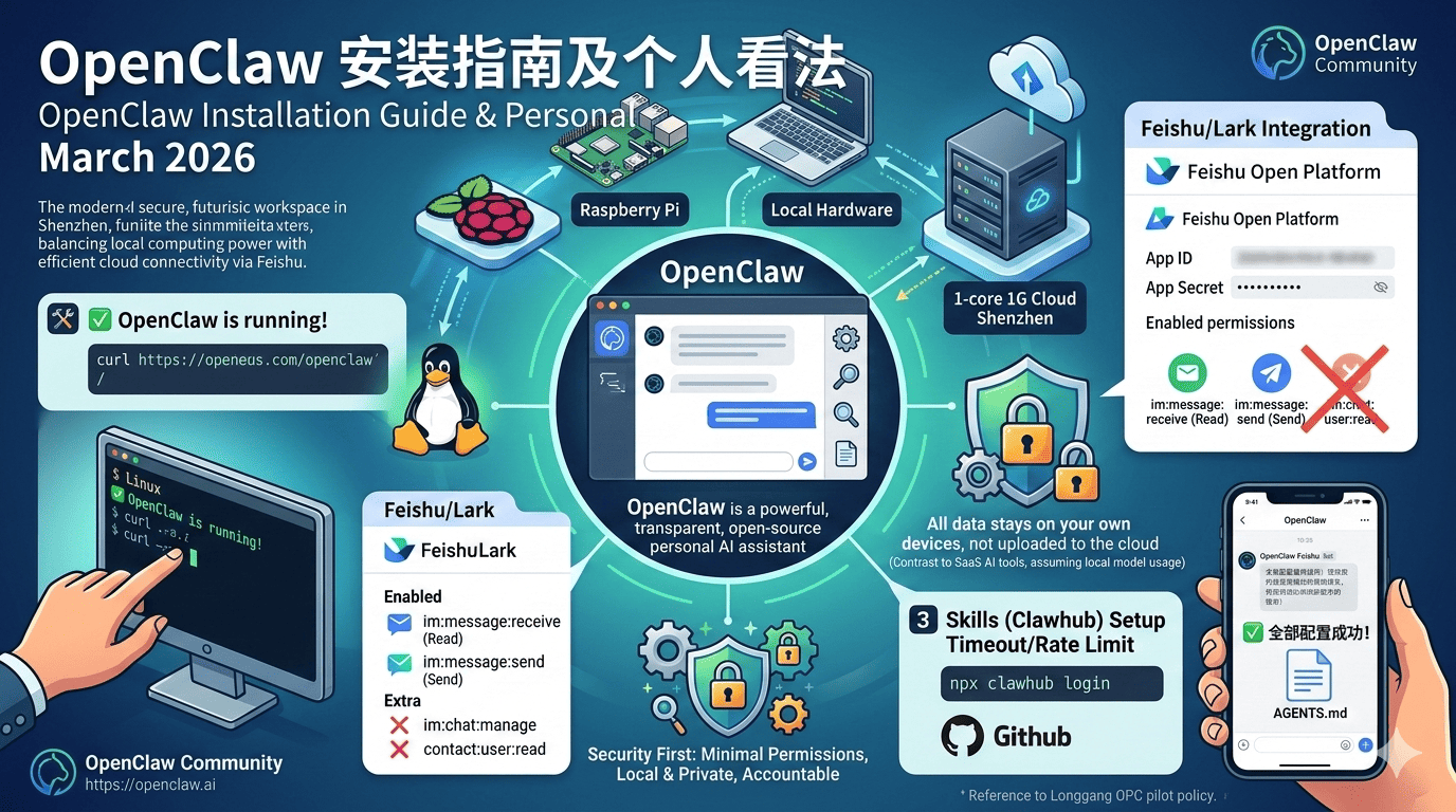 🐾 OpenClaw Installation Guide and Personal Thoughts — 2026.03