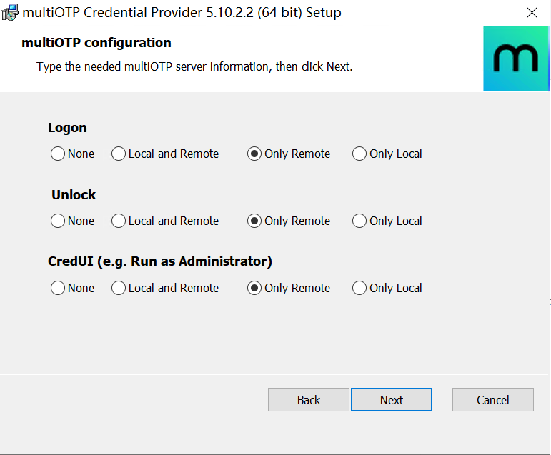 Select remote-only verification